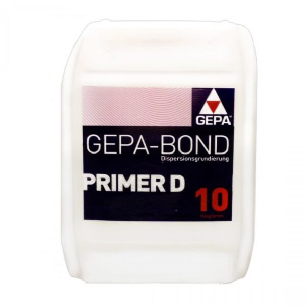 Gepa-Bond Primer D – makslīgo sveķu dispersijas bāzes grunts